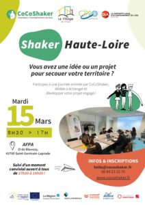 Lire la suite à propos de l’article Shaker Haute-Loire le 15 mars 2022
