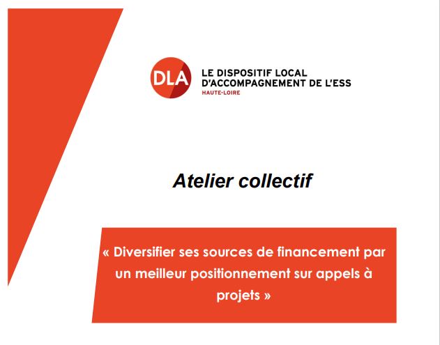 Lire la suite à propos de l’article ATELIER COLLECTIF : Diversifier ses sources de financement par un meilleur positionnement sur appels à projets