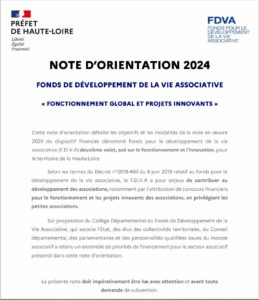 Lire la suite à propos de l’article Fonds de développement de la vie associative