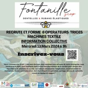 Fontanille recrute et forme – Information collective le mercredi 13 mars à 9h