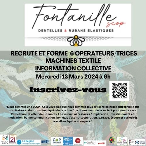 Lire la suite à propos de l’article Fontanille recrute et forme – Information collective le mercredi 13 mars à 9h